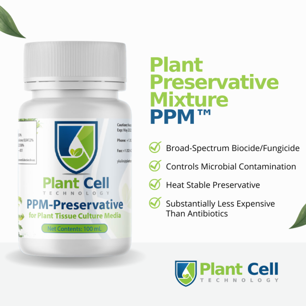Plant Preservative Mixture (PPM™) 100ml by Plant Cell Technology in Nepal