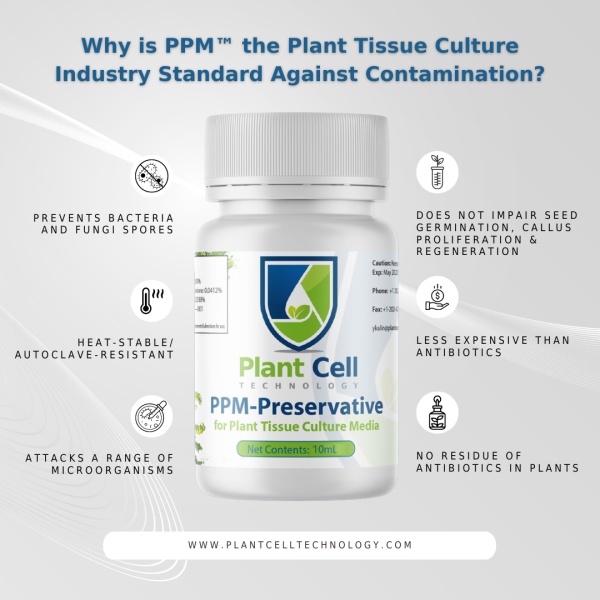 Plant Preservative Mixture (PPM™) 100ml by Plant Cell Technology in Nepal
