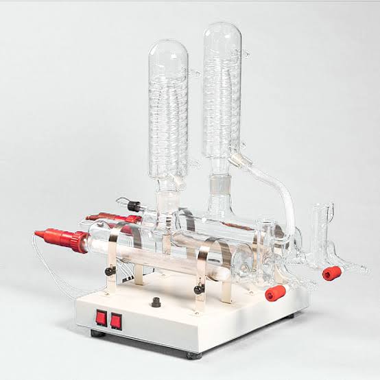 Double Stage Water Distillation Unit With Quartz Tube & Auto Cut Off Horizontal Output Approximate 2LTR 1501G in Nepal