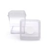 PCT VSCV vented square culture vessel beside its filtered lid